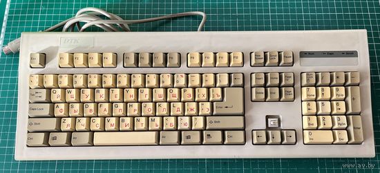 Ретро клавиатура DTK Computer разъем DIN-5 (нет стрелки "вверх")