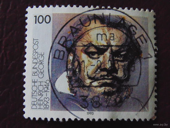 Германия 1993 г. Известные люди.