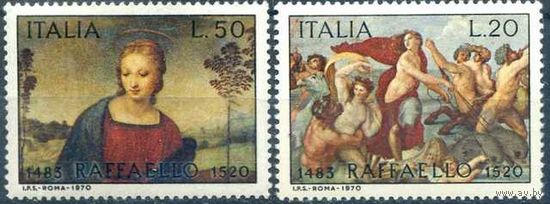 1970. Италия. Живопись РАФАЭЛЬ.**