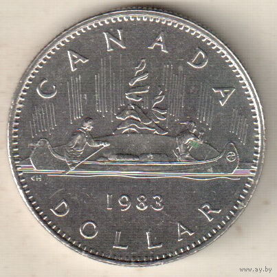 Канада 1 доллар 1983