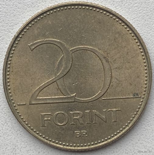 Венгрия 20 форинтов 1993 г.