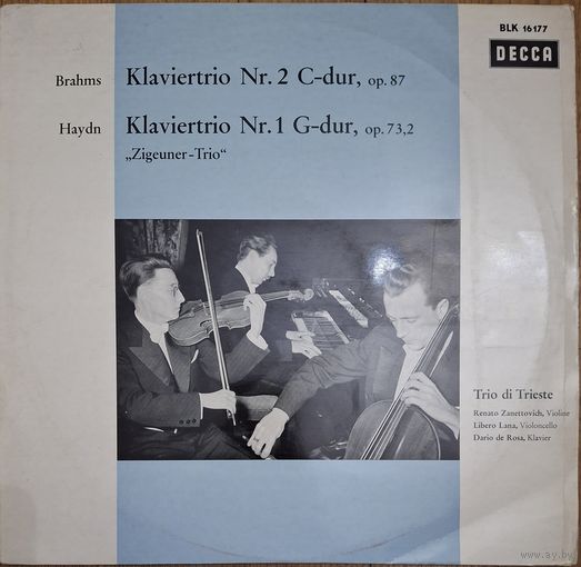 Brahms / Haydn, Trio Di Trieste – Klaviertrio Nr. 2 C-Dur Op. 87 / Klaviertrio Nr. 1 G-Dur Op. 73, 2 "Zigeunertrio"
