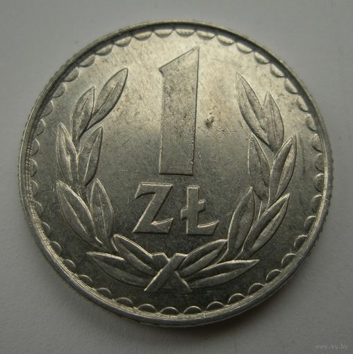 1 злотый 1986 год
