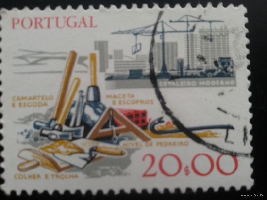 Португалия, 1978. Стандарт, строительные инструменты
