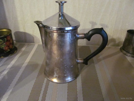 Кофейник мельхиор.ссср.