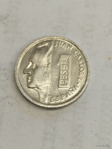 Испания 1 песета 2001