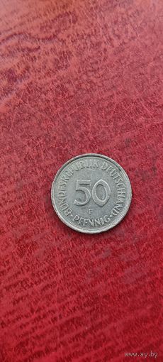 Германия 50 пфеннинг F