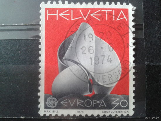 Швейцария 1974 Европа, скульптура