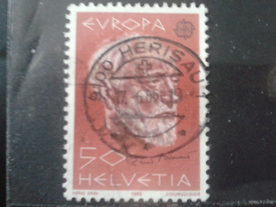 Швейцария 1985 Европа, год музыки, дирижер