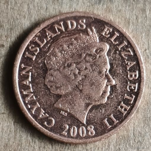 Каймановы острова 1 цент 2008 г., KM# 131