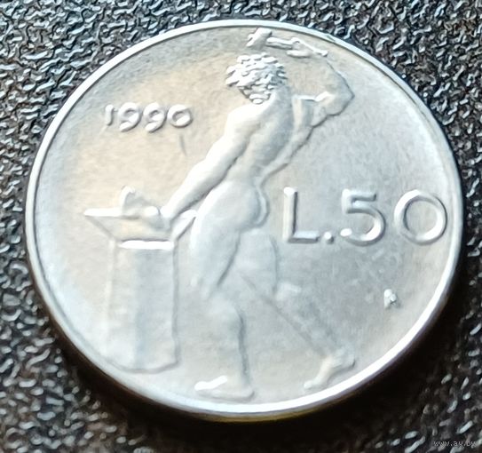 Италия 50 лир, 1990    ( 1-3-4 )