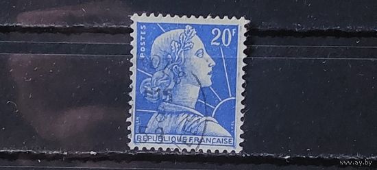 РАСПРОДАЖА ФРАНЦИЯ 1957г. Полная серия. Гаш.