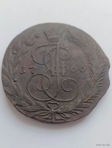 5 копеек 1766 ем