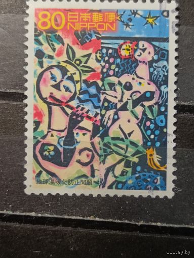 Япония, 2000. Конференция ООН по изменению климата, Mi-1,7 евро гаш.