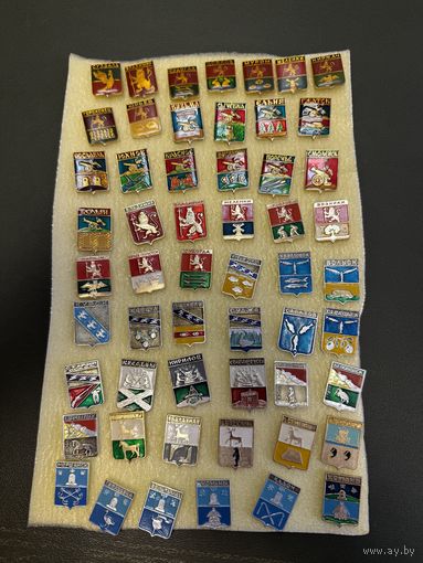 Значки с рубля