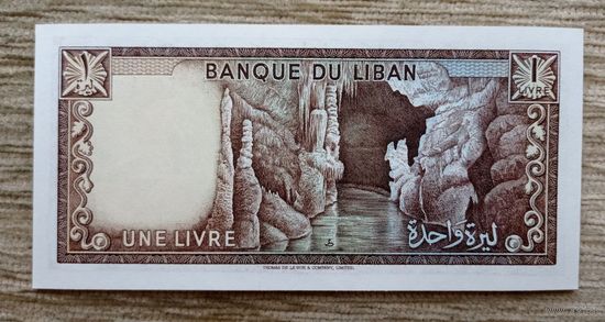 Werty71 Ливан 1 ливр фунт 1980 UNC Банкнота