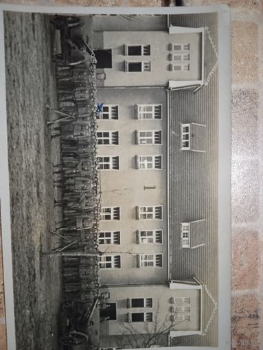 Фото немцы построение . Пушки . Винтовки .открыточный формат