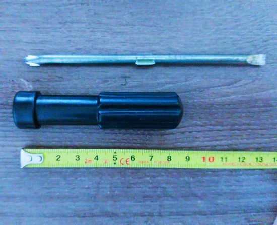 Отвертка переставная PH2/SL5(5мм х 143мм) (2-в-1)