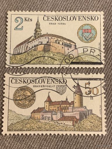Чехословакия 1982. Замки