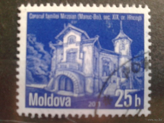 Молдова 2011 стандарт, здание 25 бани