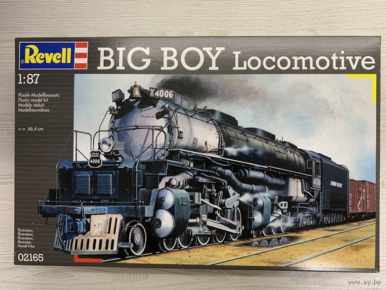 Паровоз BIG BOY REVELL 02165. Масштаб HO 1:87.