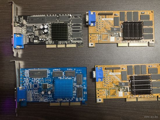 Видеокарточки AGP все разом