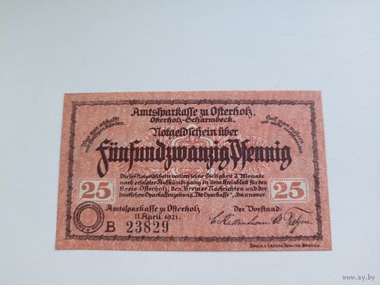 Германия 25 пфенингов (1)