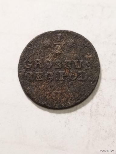 Польша 1/2 гроша 1763
