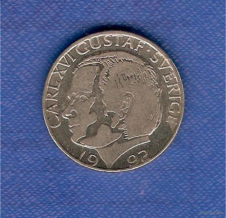 1 крона 1992 г.