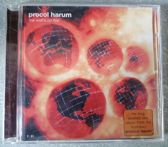 Procol Harum - the well's on fire, CD