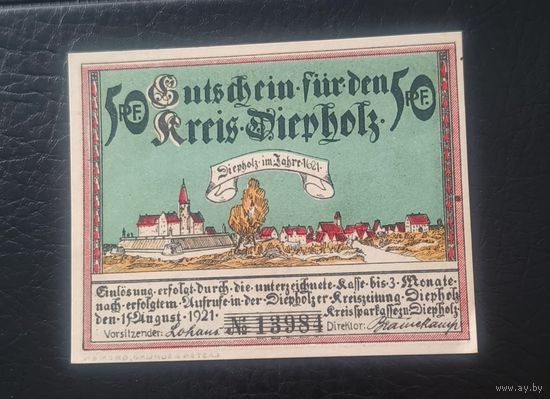 Нотгельд 50 пфеннигов