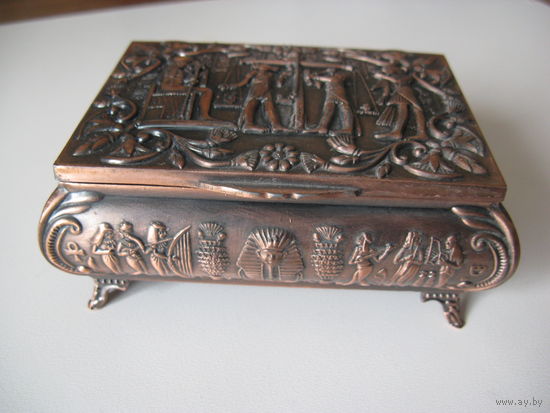 Шкатулка тяжёлая сувенир из ЕГИПТА