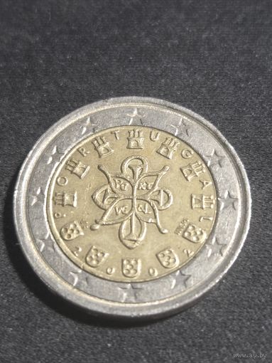 Португалия 2 евро 2002