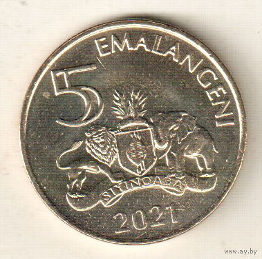 Эсватини (Свазиленд) 5 эмалангени 2021