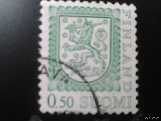 Финляндия 1976 стандарт, герб