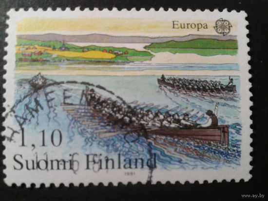 Финляндия 1981 гребля