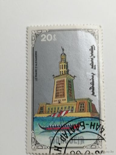 Монголия 1990. Семь чудес света