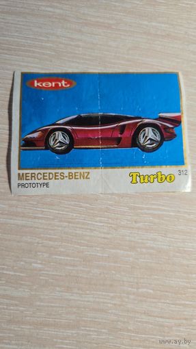 Вкладыша от жвачки TURBO 312