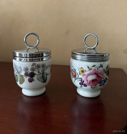 Кодлер для яиц Цветы Роза Ягоды  цена за один  Англия 60-е