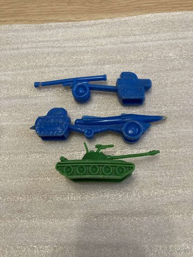 "Военная техника" (солдатики), СССР, начало 80-х
