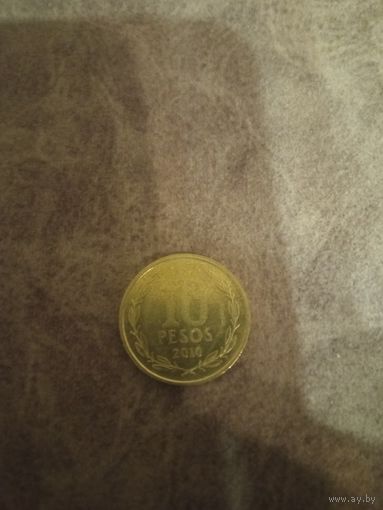 10 песо Чили