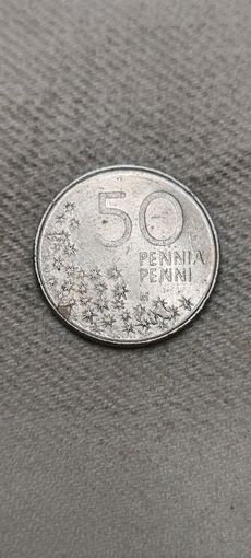 Финляндия 50 пенни 1990