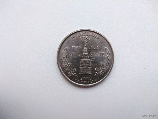 США 25 центов Мэриленд