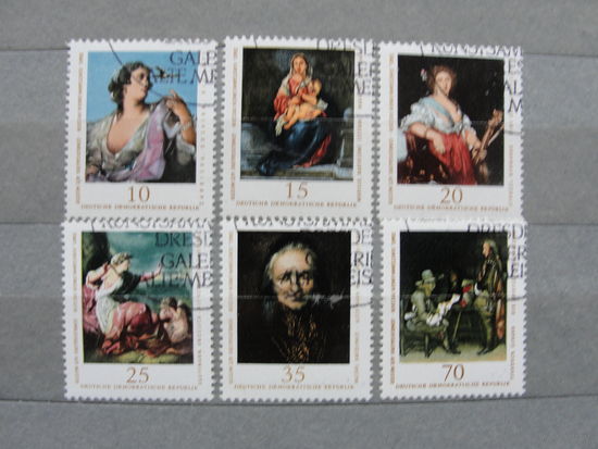 Продажа коллекции с 1 рубля! Искусство на почтовых марках мира.