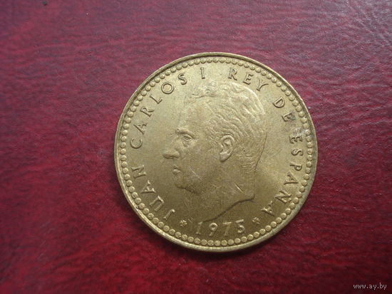 1 песета 1975 (1977) год Испания