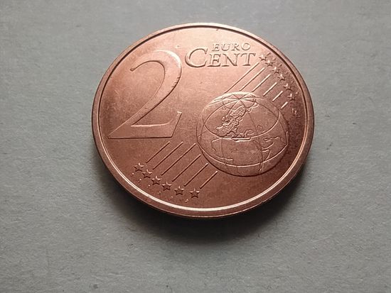 Эстония 2 евроцента 2011г.(UNC) из стартового пакета