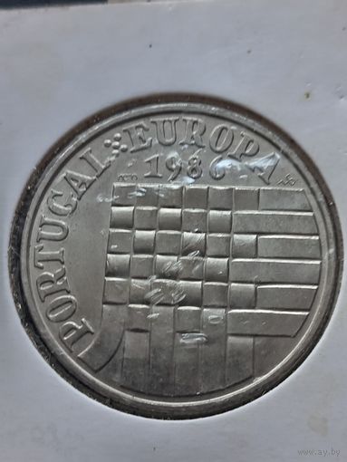 Португалия 25 эскудо 1986 г. - присоединение к ЕС