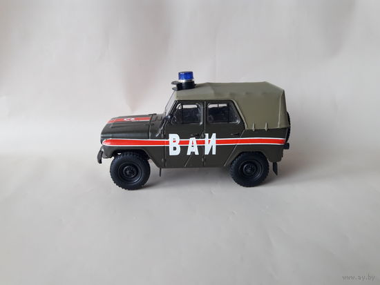 УАЗ-469 "ВАИ" Деагостини 1:43 Обмен возможен Автомобиль на службе #8 Deagostini