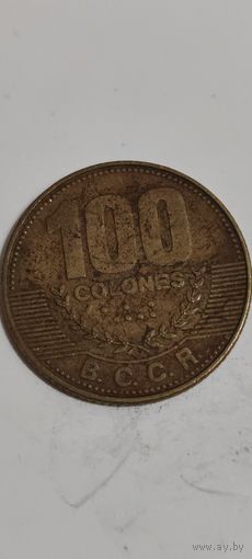 Коста-Рика 100 колонес 2014