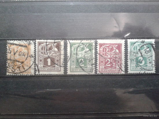 Эстония 1922-4 Стандарт, работа, ткачество